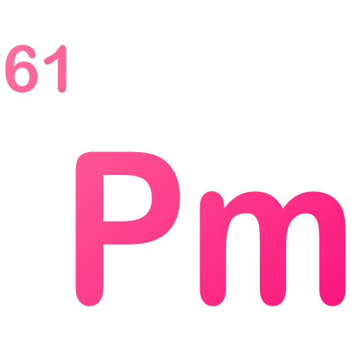 プロメチウム Generic gradient outline icon