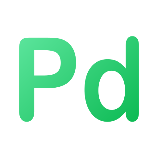 Palladium Generic gradient outline icon