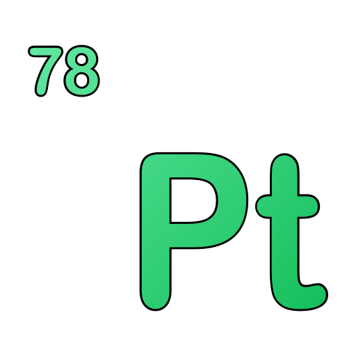platino Generic gradient lineal-color icono
