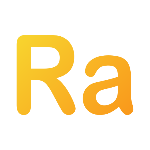 Radium Generic gradient outline icon
