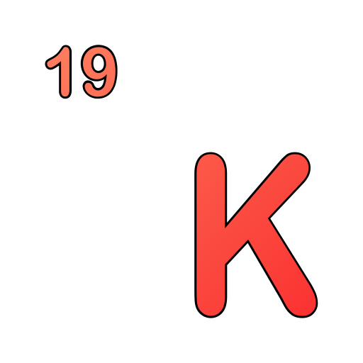 カリウム Generic gradient lineal-color icon