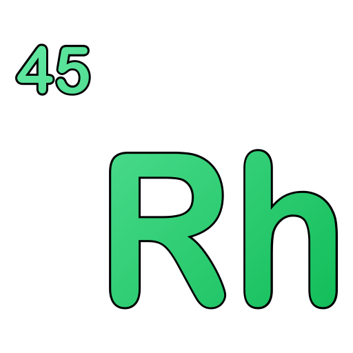 ロジウム Generic gradient lineal-color icon
