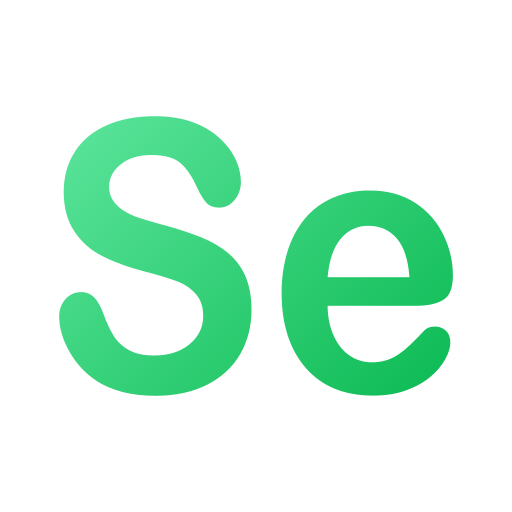 Selenium Generic gradient outline icon