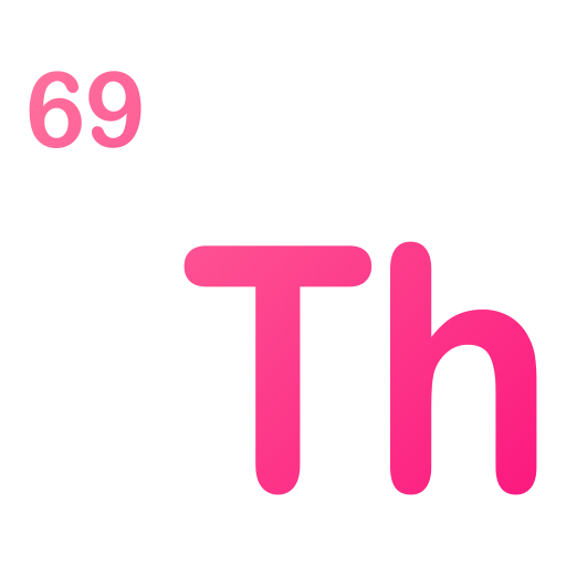 ツリウム Generic gradient outline icon