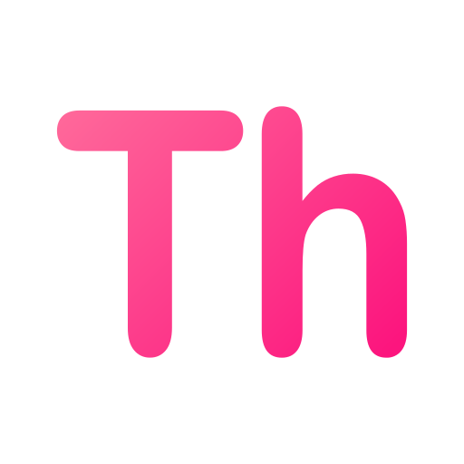 Thulium Generic gradient outline icon