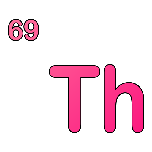 thulium Generic gradient lineal-color icoon