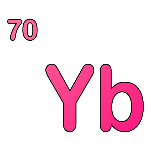 Ytterbium Generic gradient lineal-color icon