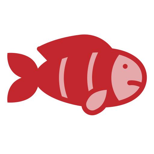 pez payaso Generic color fill icono