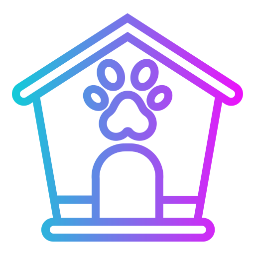 casa del cane Generic gradient outline icona