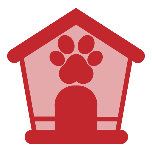 casa de perro Generic color fill icono