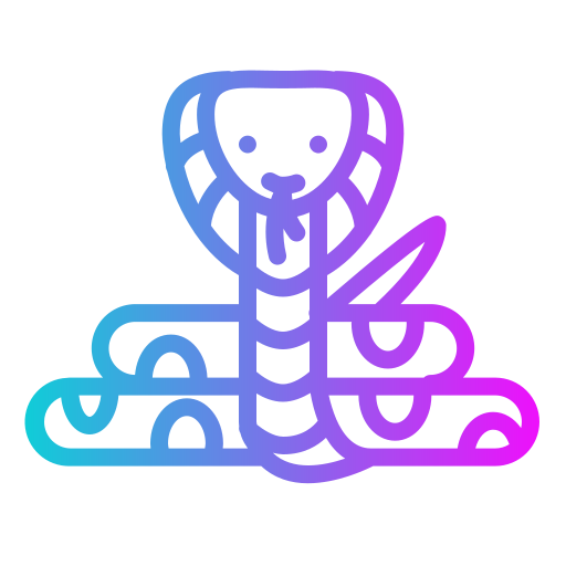 serpent Generic gradient outline Icône