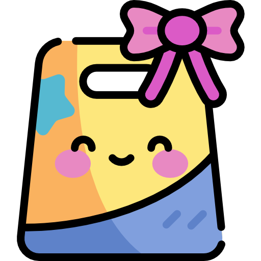 Gift Kawaii Lineal color icon