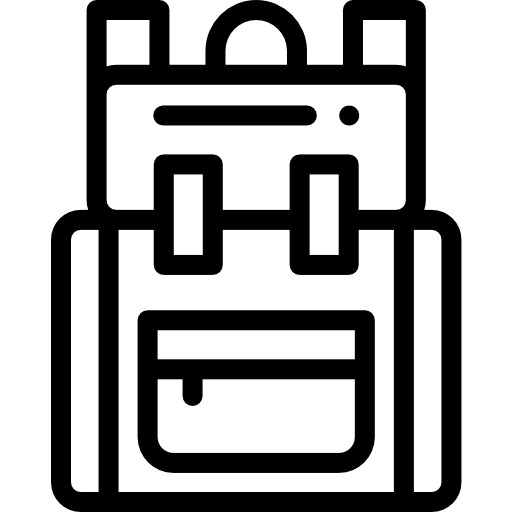 バックパック Detailed Rounded Lineal icon