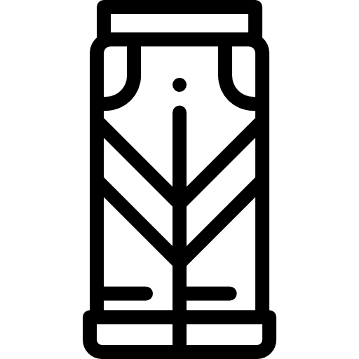 바지 Detailed Rounded Lineal icon