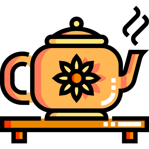 herbata ziołowa Detailed Straight Lineal color ikona