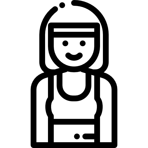 アスリート Detailed Rounded Lineal icon