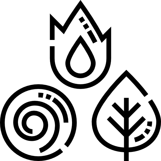アーユルヴェーダ Detailed Straight Lineal icon