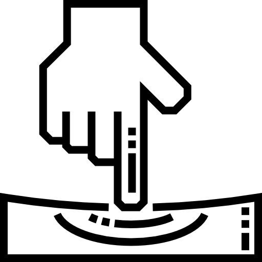masaje Detailed Straight Lineal icono
