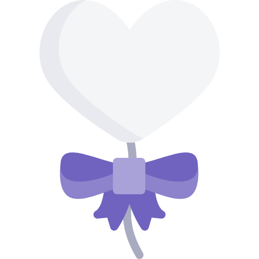hart ballon Special Flat icoon