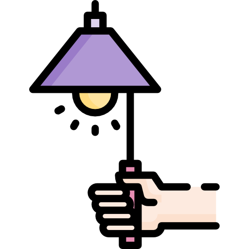 lámpara Special Lineal color icono