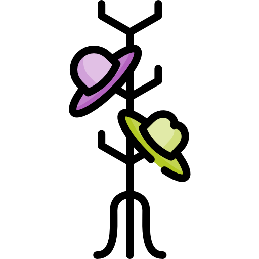 percha Special Lineal color icono