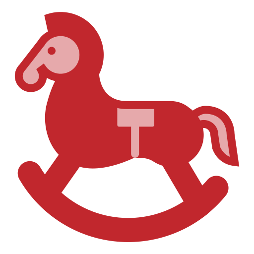 cavallo a dondolo Generic color fill icona