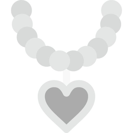 Pearl necklace Generic color fill icon
