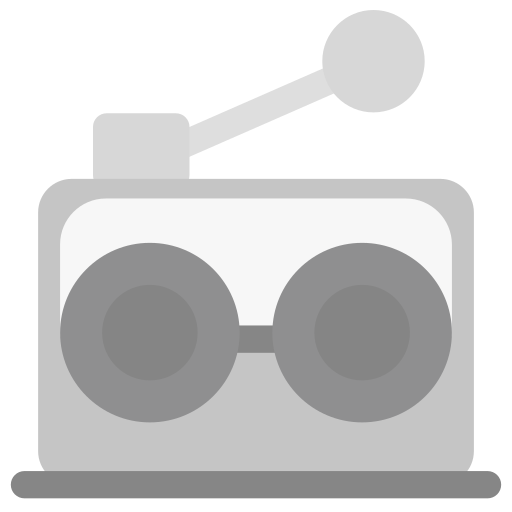 Radio Generic color fill icon