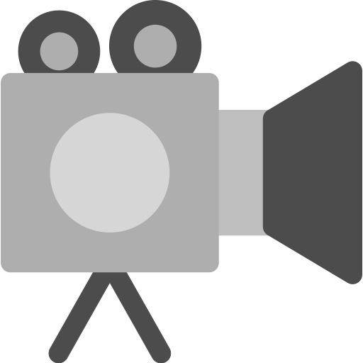 videokamera Generic color fill icon