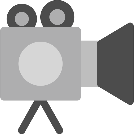 Video camera Generic color fill icon