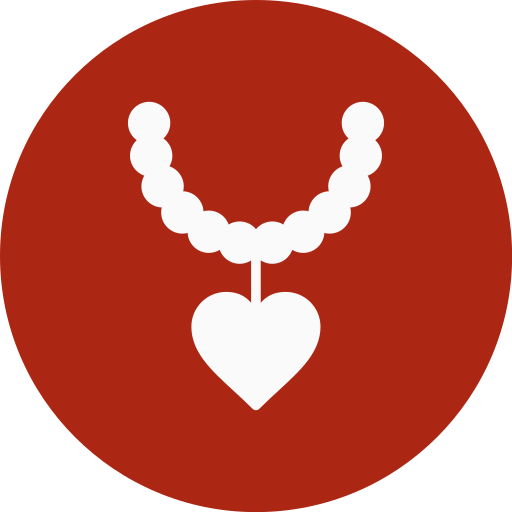 真珠のネックレス Generic color fill icon