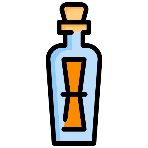bottiglia Generic color lineal-color icona