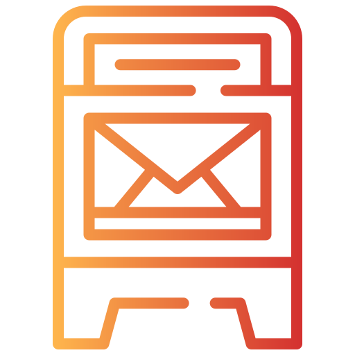 メールボックス Generic gradient outline icon