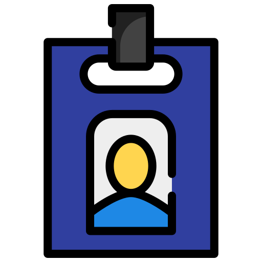 Idcard Generic color lineal-color icon