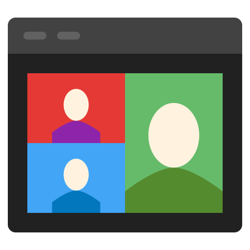 videokonferenz Generic color fill icon