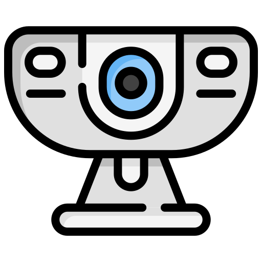 Webcam Generic color lineal-color icon