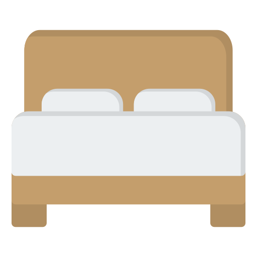 Bed Generic color fill icon