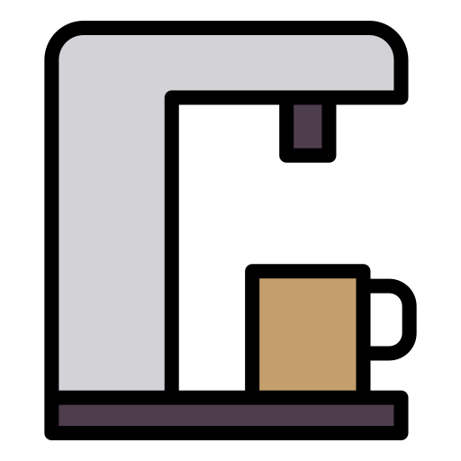 コーヒーメーカー Generic color lineal-color icon