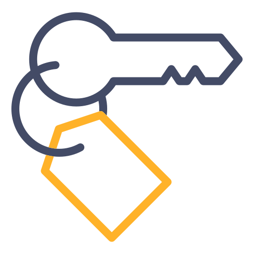 Room key Generic color outline icon