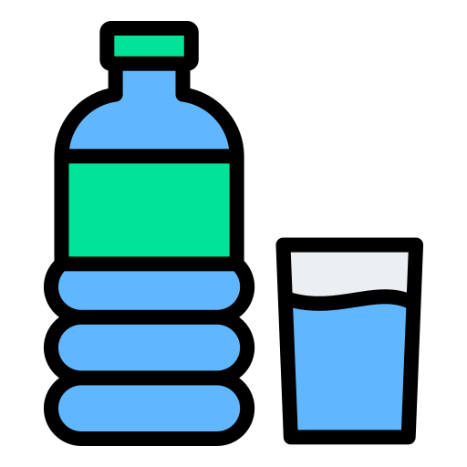 woda mineralna Generic color lineal-color ikona