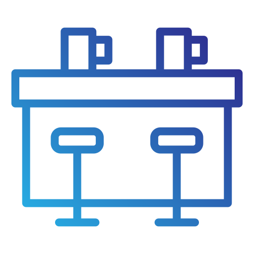 Бар Generic gradient outline иконка