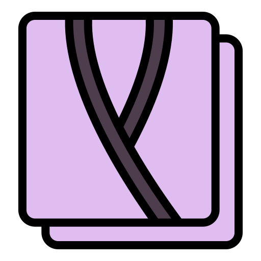 バスローブ Generic color lineal-color icon
