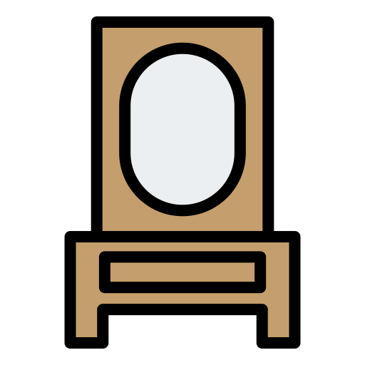 Mirror Generic color lineal-color icon
