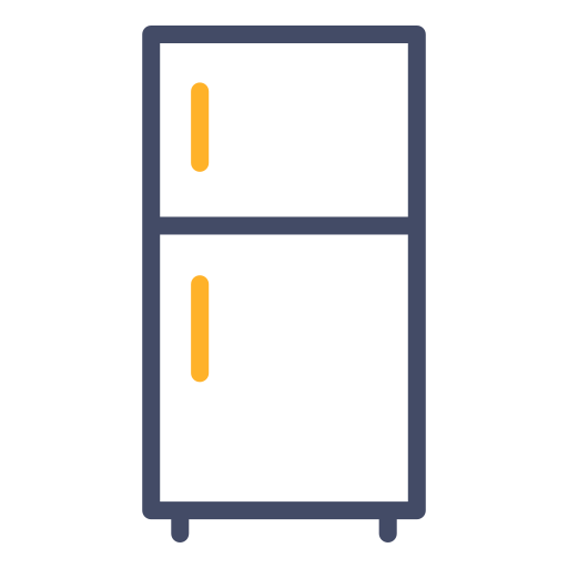 réfrigérateur Generic color outline Icône