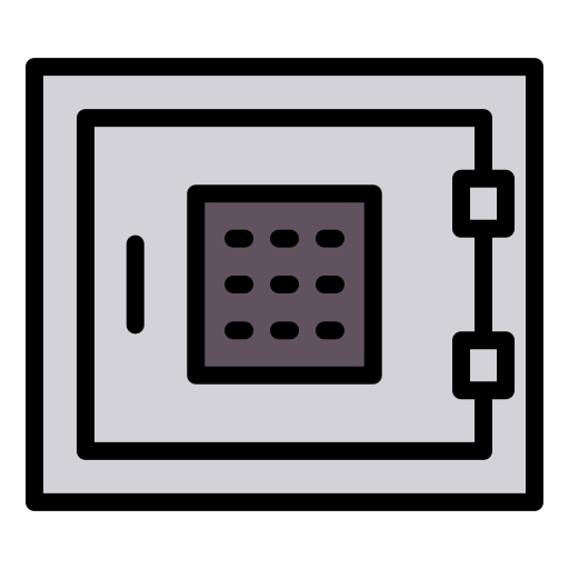 scatola di sicurezza Generic color lineal-color icona
