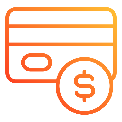 지불 Generic gradient outline icon