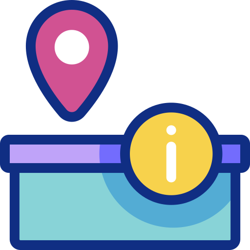 Tourism information Basic Accent Lineal Color icon
