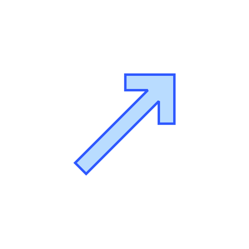 Up right Generic color lineal-color icon