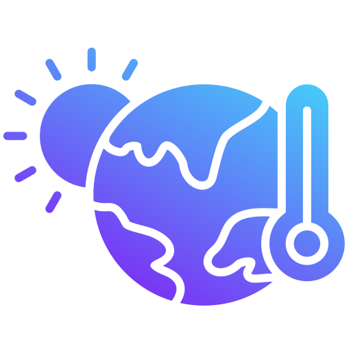 Climate change Generic gradient fill icon