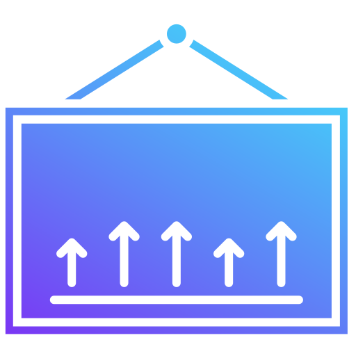 onderwijs Generic gradient fill icoon